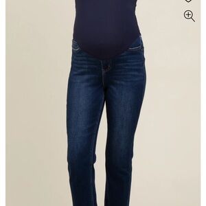 Women's Maternity Blue Jeans